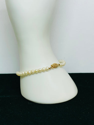 Faux Pearl Bracelet